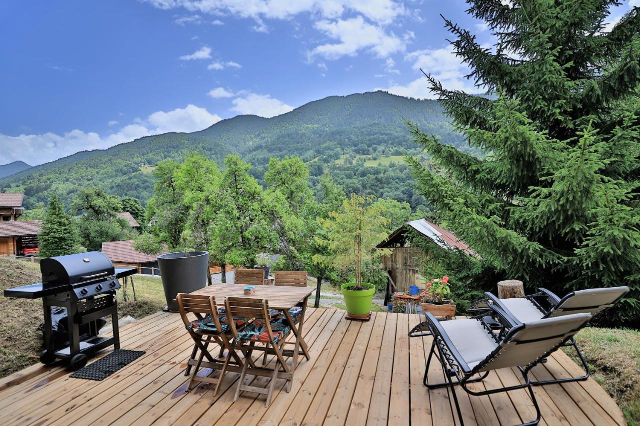 Les Villards-sur-ThônesStudio Du Coin - Vue Montagne, Au Calme, Terrasse - Aravistourアパートメント エクステリア 写真